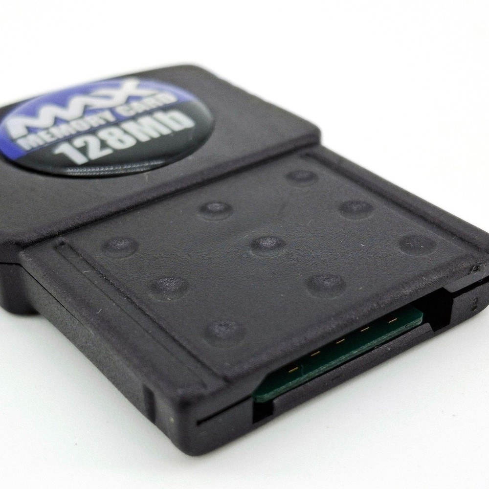 Nintendo GameCube MAX Memory Card 128 MB High Capacity Tested & Working