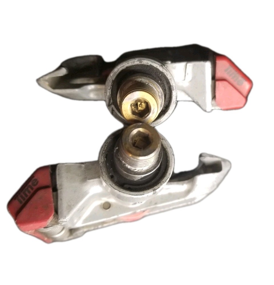 TIME Equipe TITAN MAGNESIUM Titanium Clipless Pedals Including Cleats Vintage