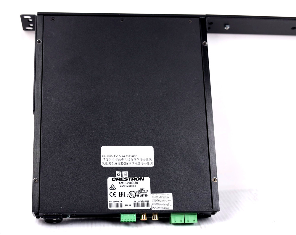 Crestron AMP-2100-70 Rack Mount Mod Amplifier/ Amp u417
