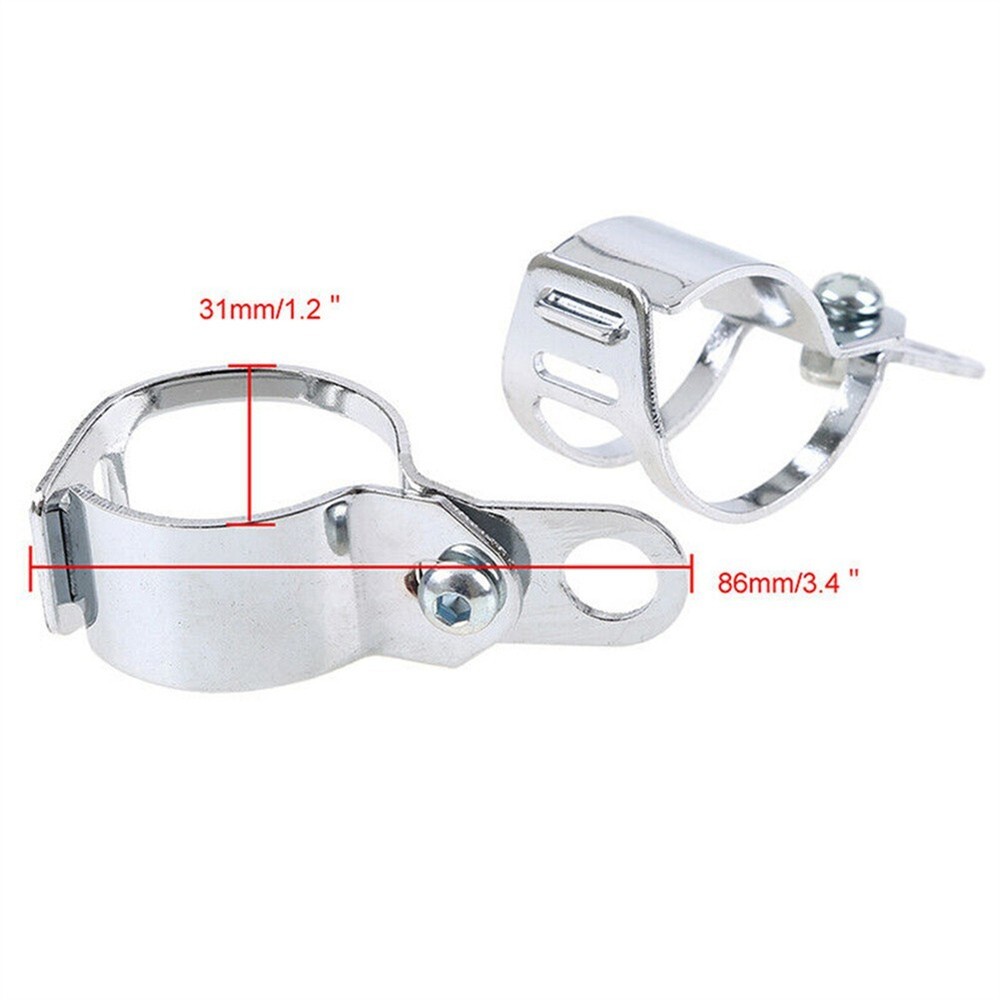 Motorcycle Mounting Brackets Front Shock Absorber Metal Mounting Light