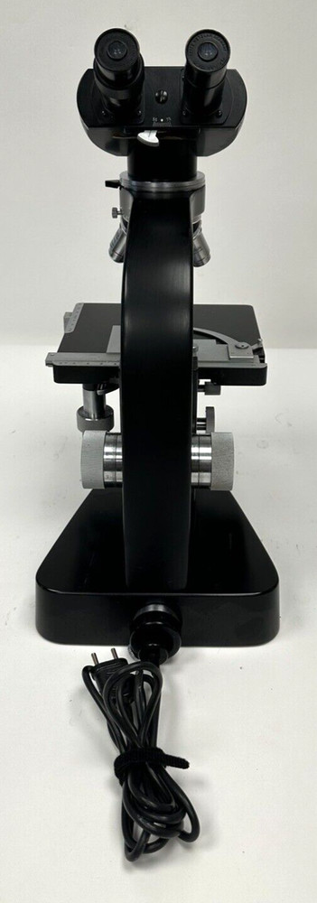 Vintage Leitz Wetzlar Binocular Microscope with Case