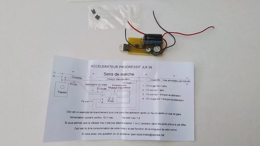 NEW JLK 59 PROGRESSIVE ACCELERATOR