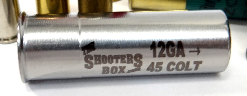 12GA to 45 COLT & 454 Casull Shotgun Adapter - Stainless - Free Case & Shipping!