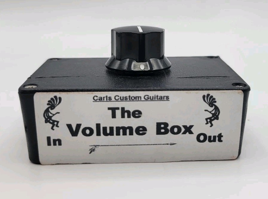 Carls Custom Guitars The Volume Box Guitar Effects Black Adjustment Controller