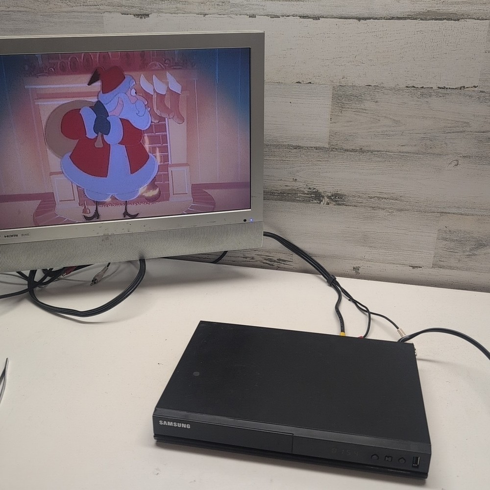 Samsung DVD-E360 DVD Player No Remote Tested Working