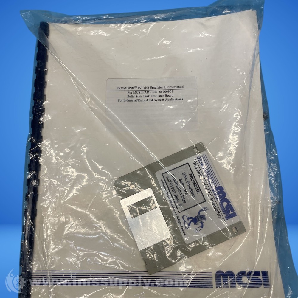 MSCI 66700901 Disk Emulator Manual FNFP
