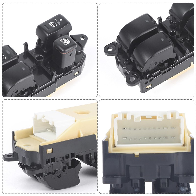 Left Driver Master Power Window Control Switch For Toyota Highlander 2001-2007