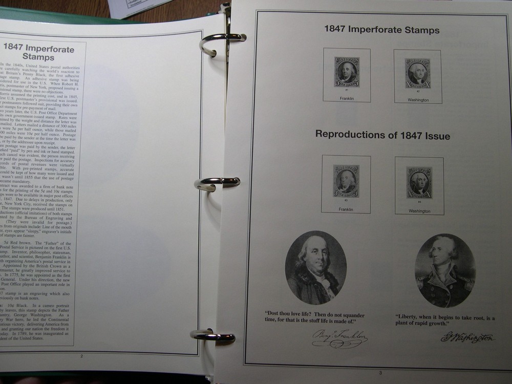 Mystic Stamp Co. American Heirloom Collection Albums Volumes I-III *NEW* #2