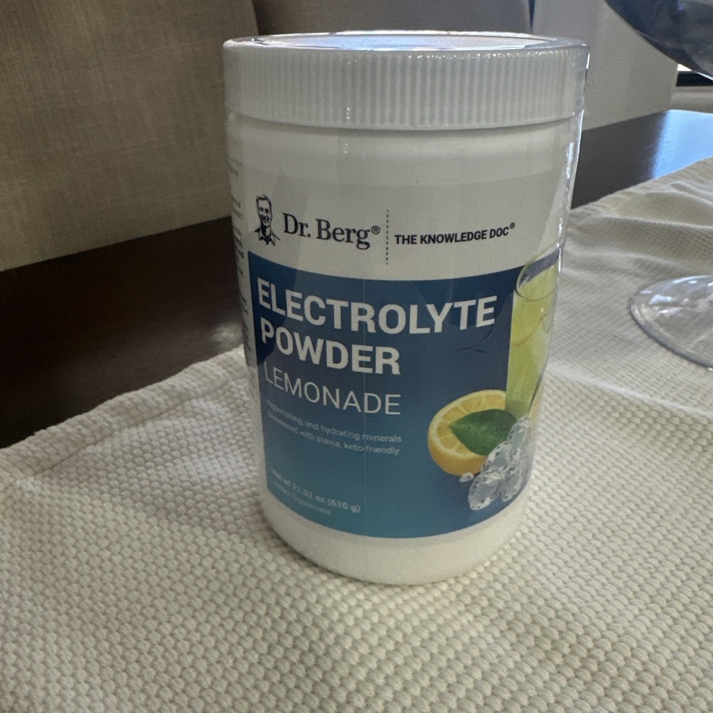 Dr. Berg Hydration Keto Electrolyte Powder lemonade