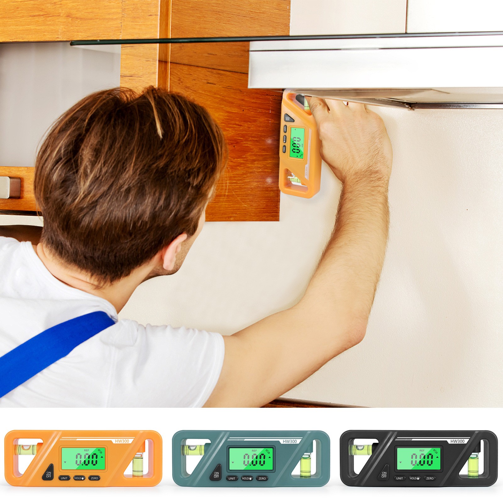 Inclinometer RISEPRO Digital Protractor Angle Finder Level Inclinometer US