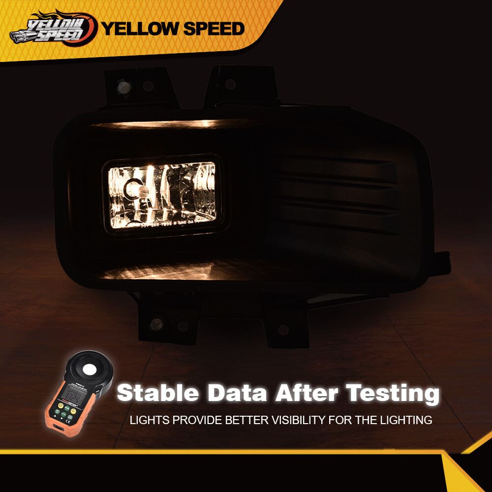 Fit For Ford F150 Pickup 18-20 Right Left Halogen Fog Lights Driving Lamps Pair