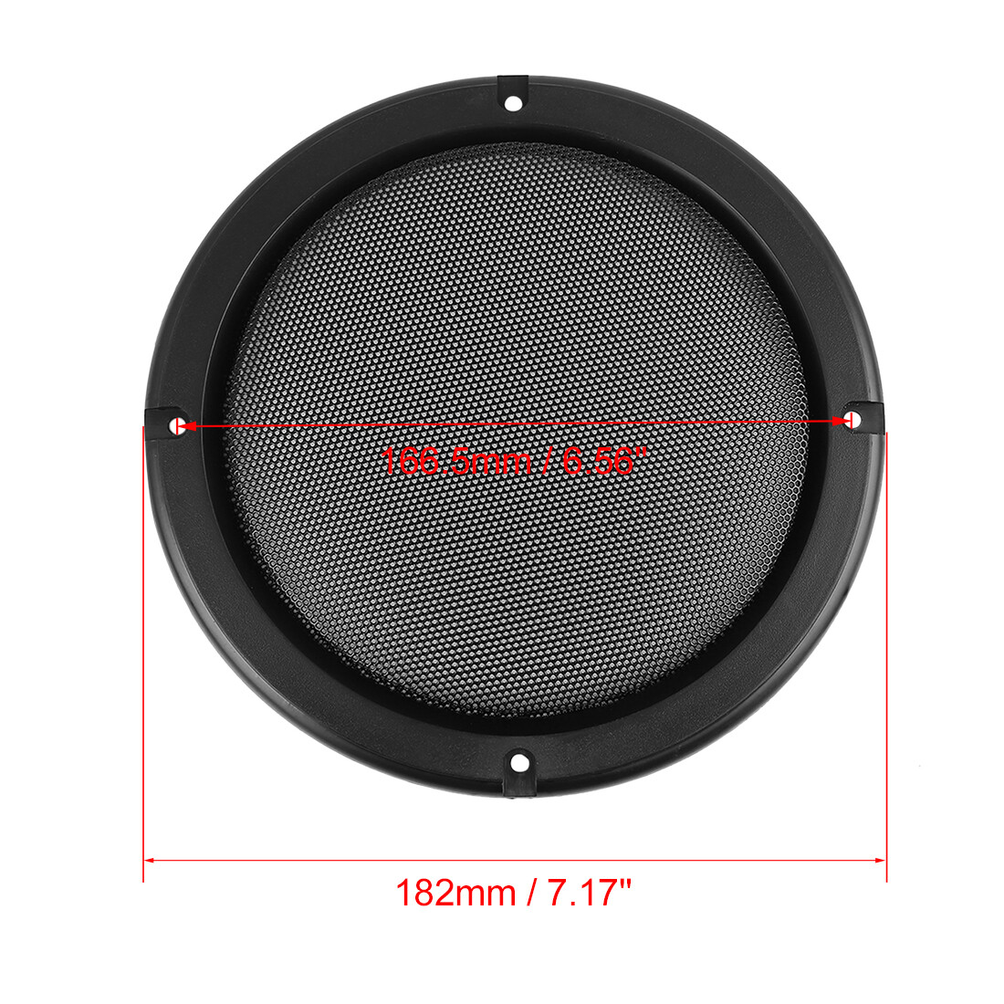 2pcs 6.5" Car Audio Speaker DJ Grill Cover Steel Mesh Woofer Subwoofer Protector