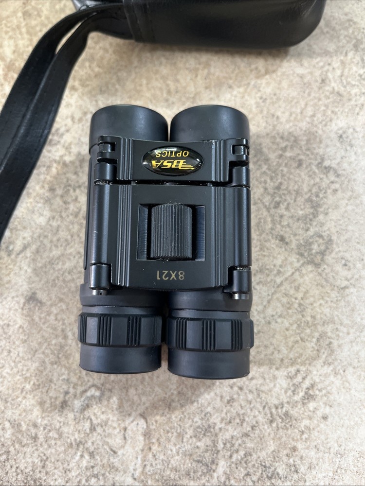 BSA Optics Compact Binoculars W/ Case 8x21mm