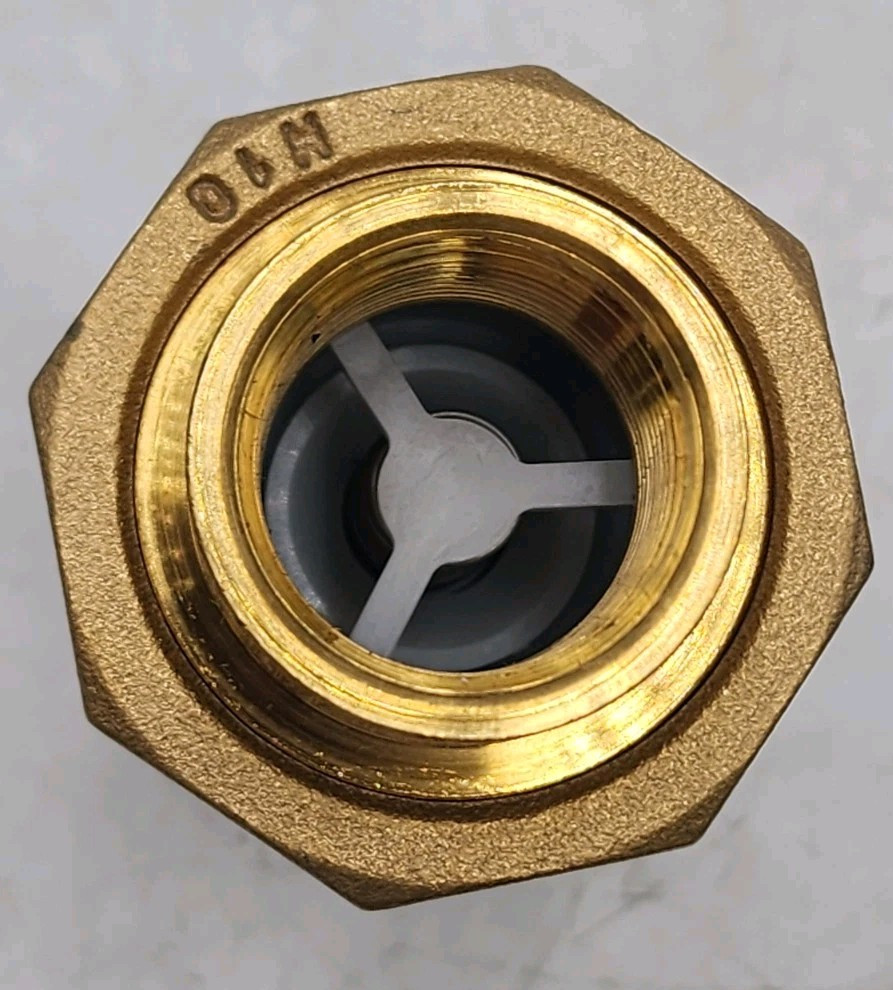 Zurn Wilkins 1UFMX34UF-700XL Dual Check Valve Outlet 3/4" FNPT / Inlet 1" FMTC