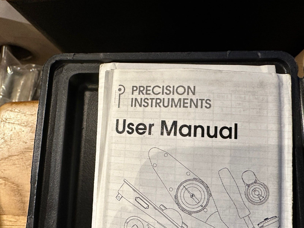 Precision Instruments Torque Driver DS1F480CZHM 1/4 In Dr Dial Indicating Driver
