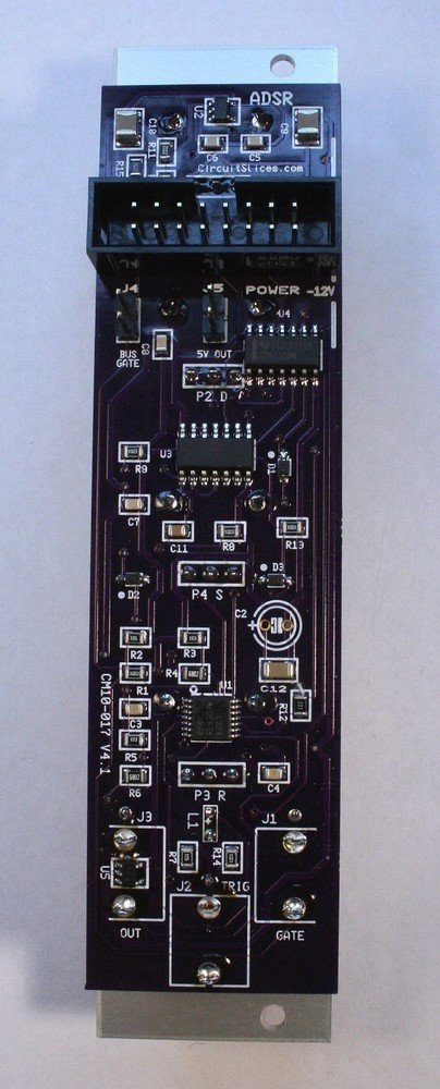 Eurorack ADSR Envelope Generator with retrigger -- NEW
