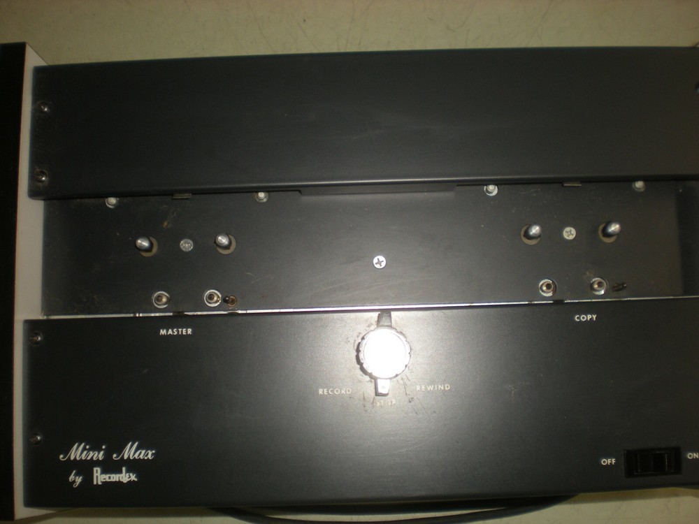 Vintage Recordex Mini Max Cassette Tape Copier - Runs
