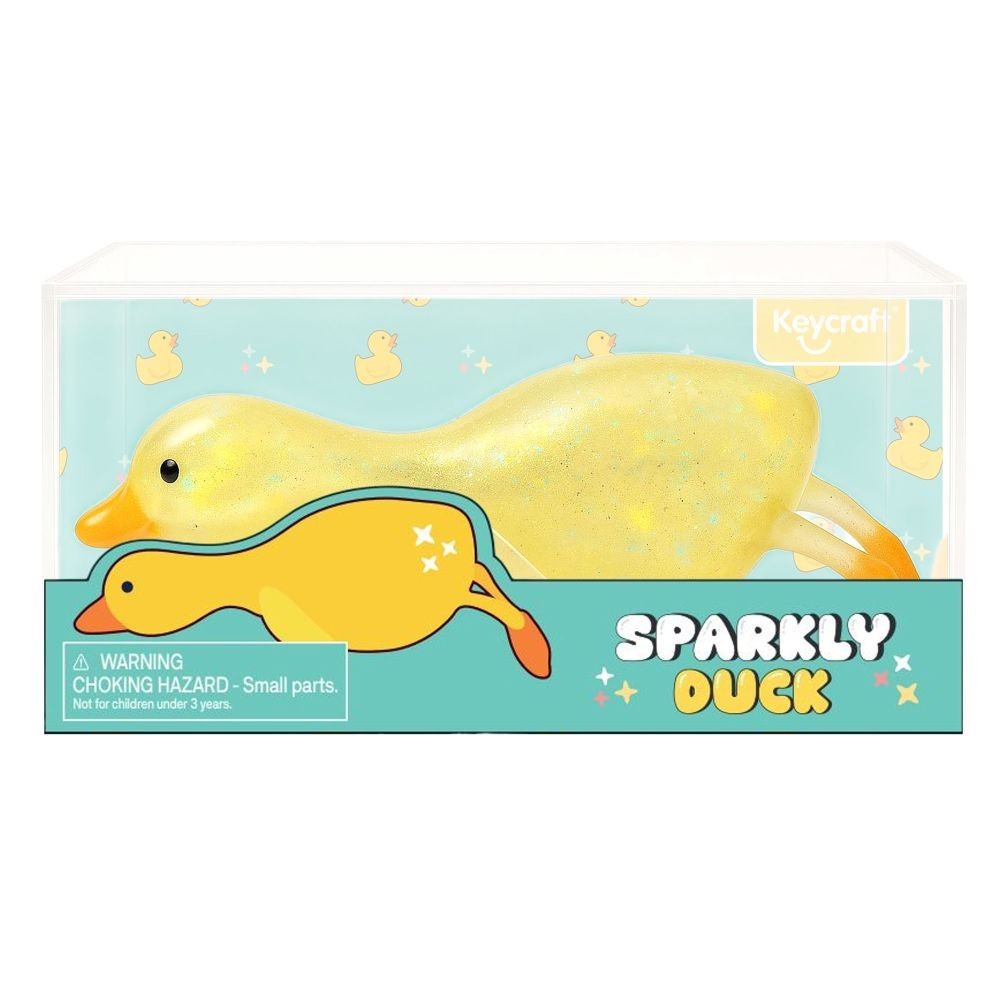 "Sparkly" Rubber Duck Sensory Toy