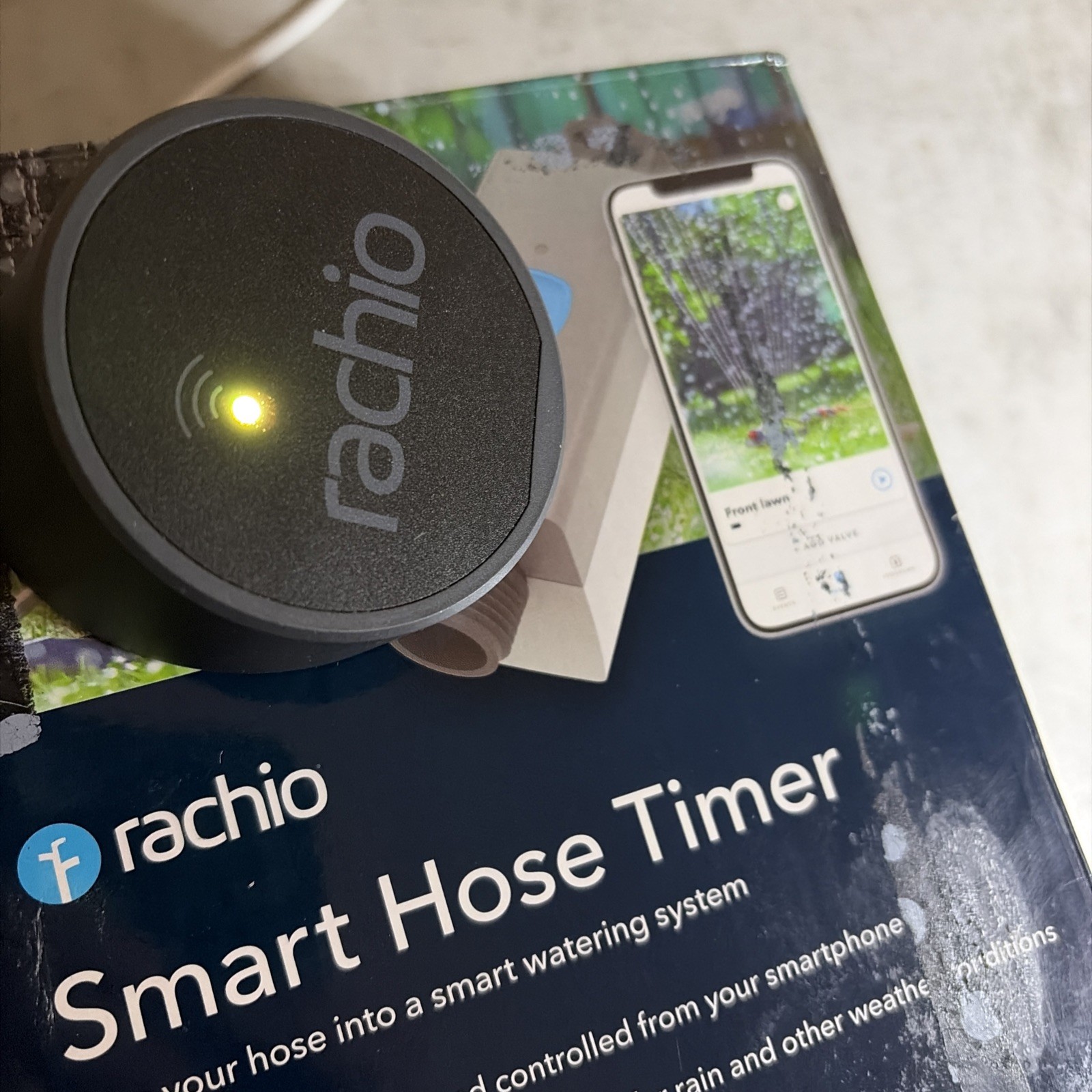 Rachio Smart Hose Timer 1 Valve Outdoor Faucet Timer Used
