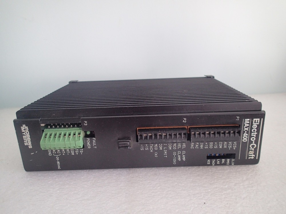 Warranty ELECTRO-CRAFT MAX-400 SERVO CONTROLLER DRIVE
