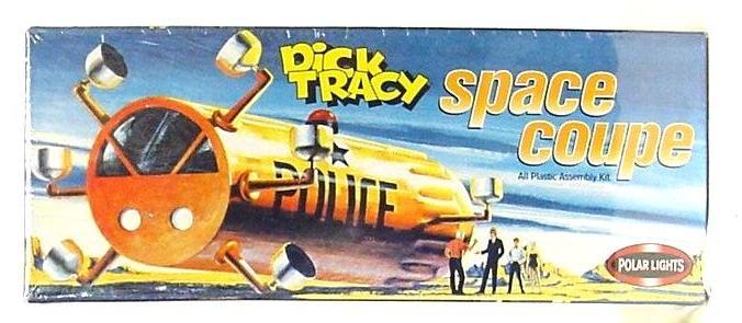 Dick Tracy Space Coupe Model  Aurora Reissue PL