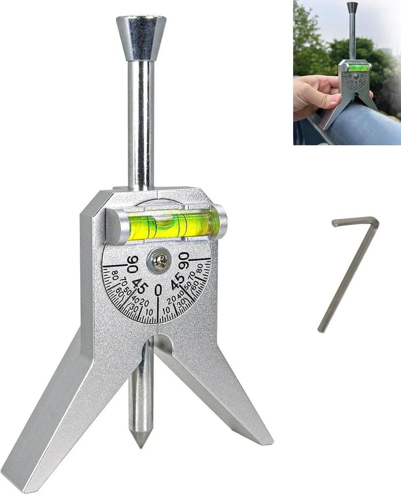 Upgraded Pipe Center Finder, Measure Pipe Diameter, Pipefitter Tools With Center
