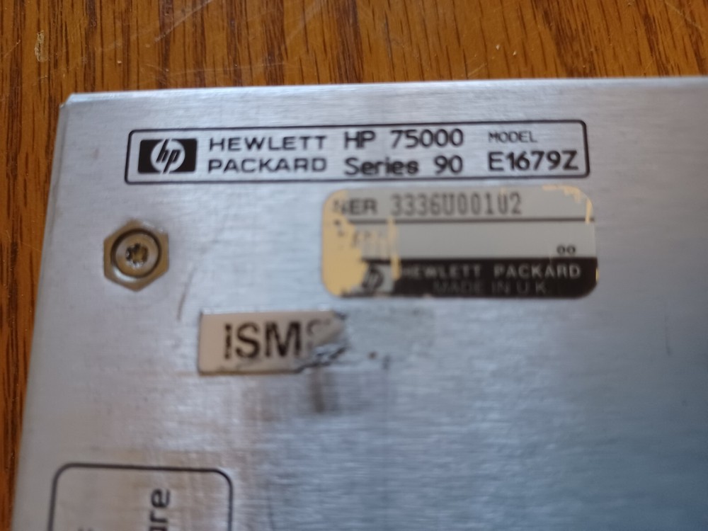 HP Agilent/Keysight E1679Z 2.4 GHz-2MHz Clock Source VXI Plug-In Module Unit