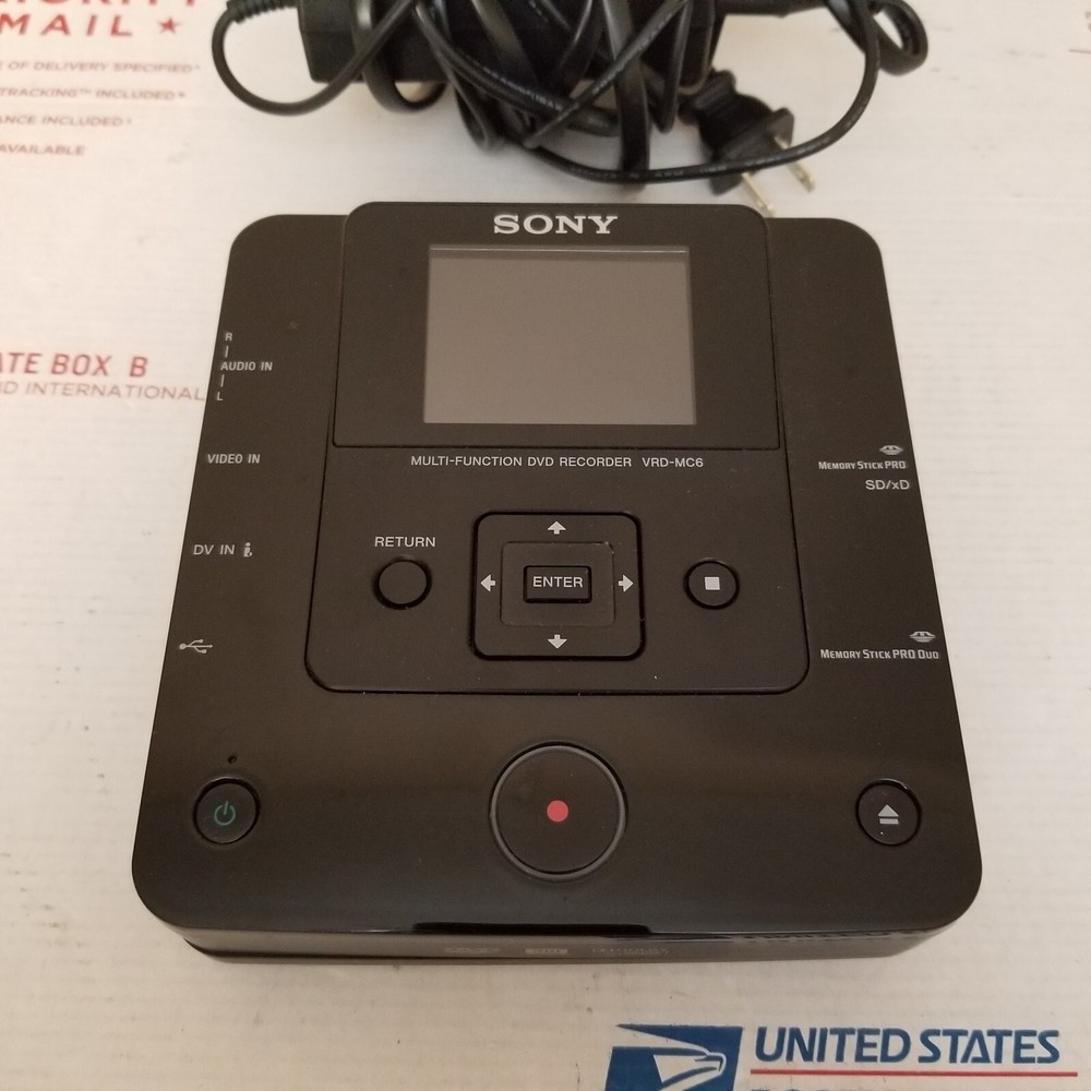 Sony VRD-MC6 Multi Function SDVD Recorder with Power Supply Cord