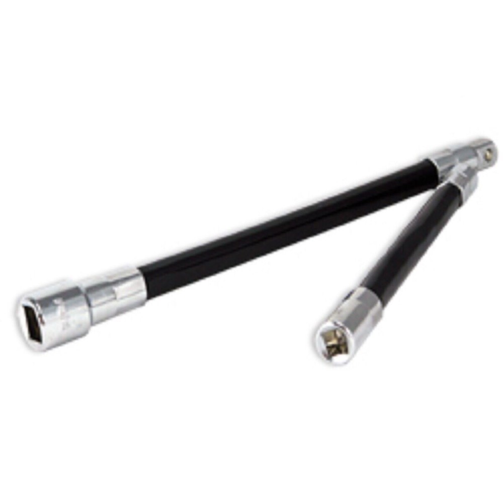 2PC FLEXIBLE EXTENSIONS 1/4" & 3/8" DRIVE 4 RATCHETS & SOCKETS VCT Tools