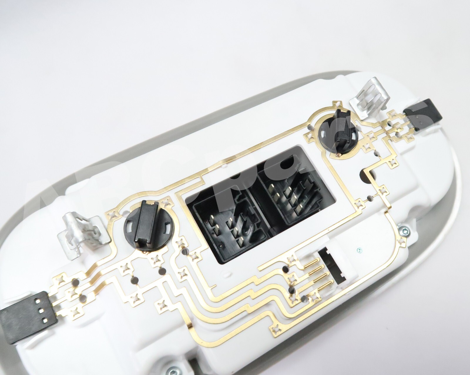 7L3Z-18519A70-BC Grey for Ford F150 Overhead Console LED Light Sunroof Switch