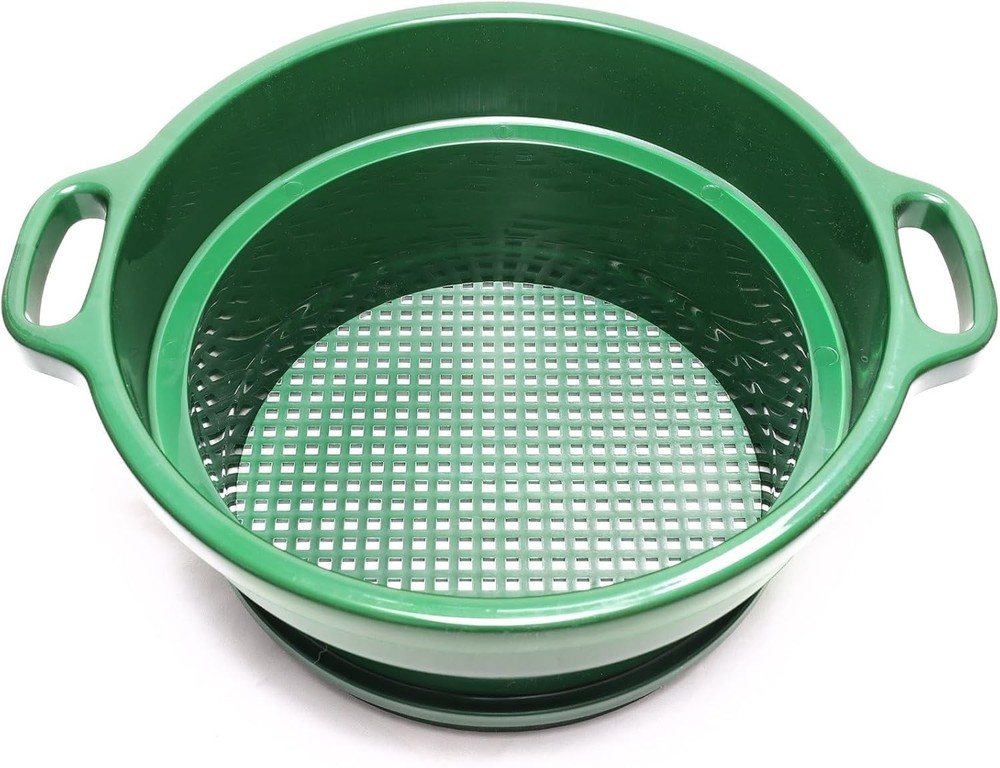 Portable 1/4 Inch Classifier Screen for Gold Panning and Material Sorting