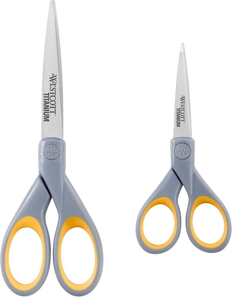 ‎13824 7” & 5” Pointed Titanium-Bonded Crafting Scissors with