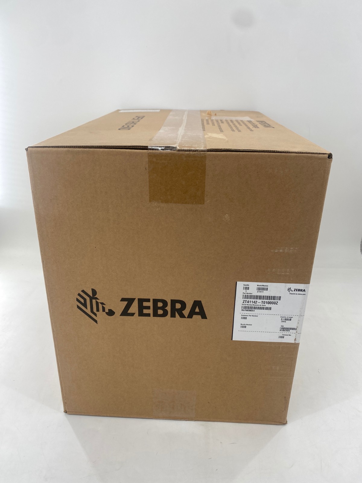 Zebra ZT411 ZT41142-T010000Z Thermal Barcode Label Printer New Sealed