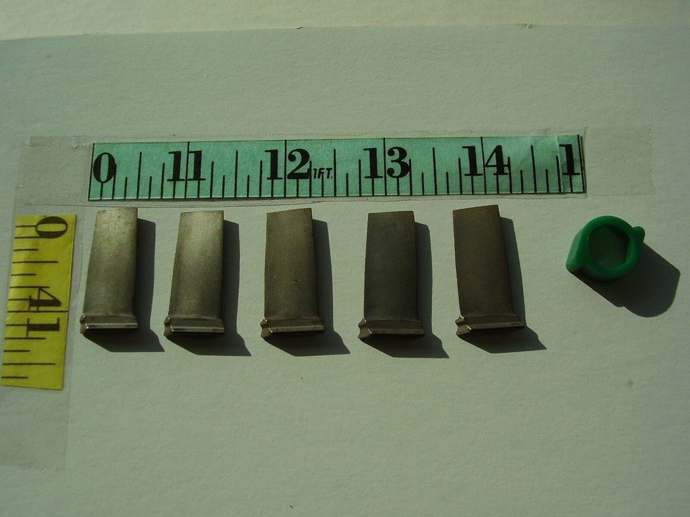 GEJ-85 CJ-610 TURBINE ENGINE COMPRESSOR BLADES 8 TH STAGE