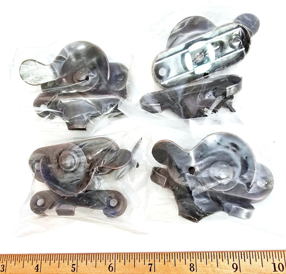 4pc Sash Lock - Oil Rubbed Bronze