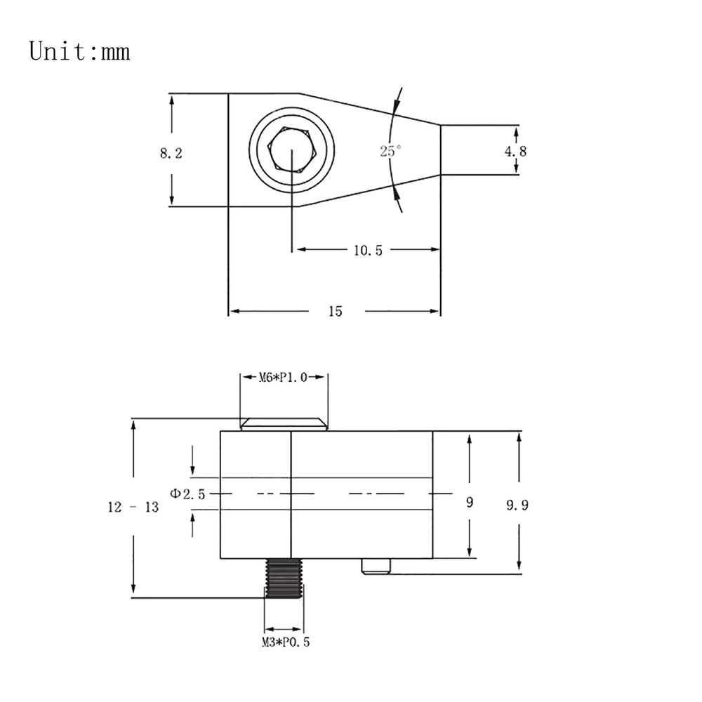 6 String Headless Electric Guitar Nuts Single String Nuts Split Type Nuts Silver