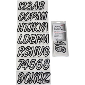 I.D. Sticker Kit - 400 Series- Clear