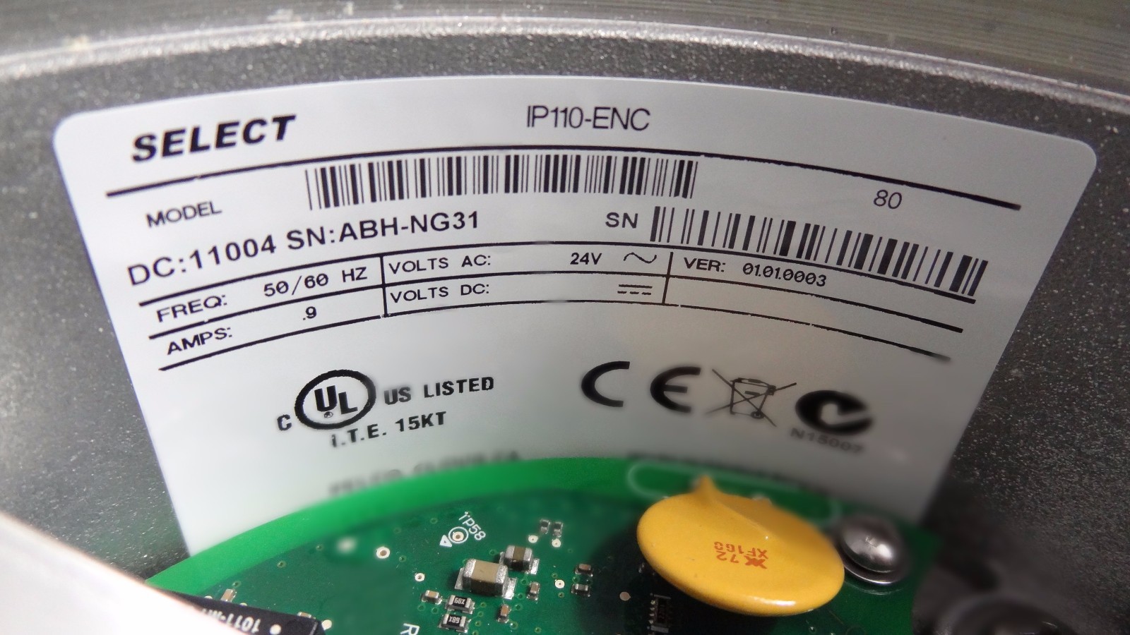 Pelco IP110 Series Camclosure Network Camera System IP110-ENC - Camera Dome