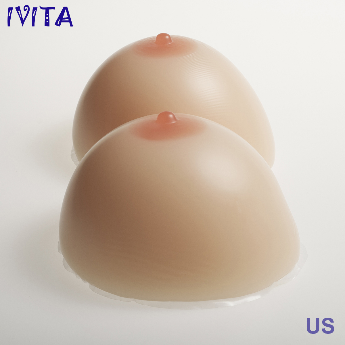 G to KK cup Large Silicone Breast Forms Enhancer Drag Queen False Boobs Bush Up