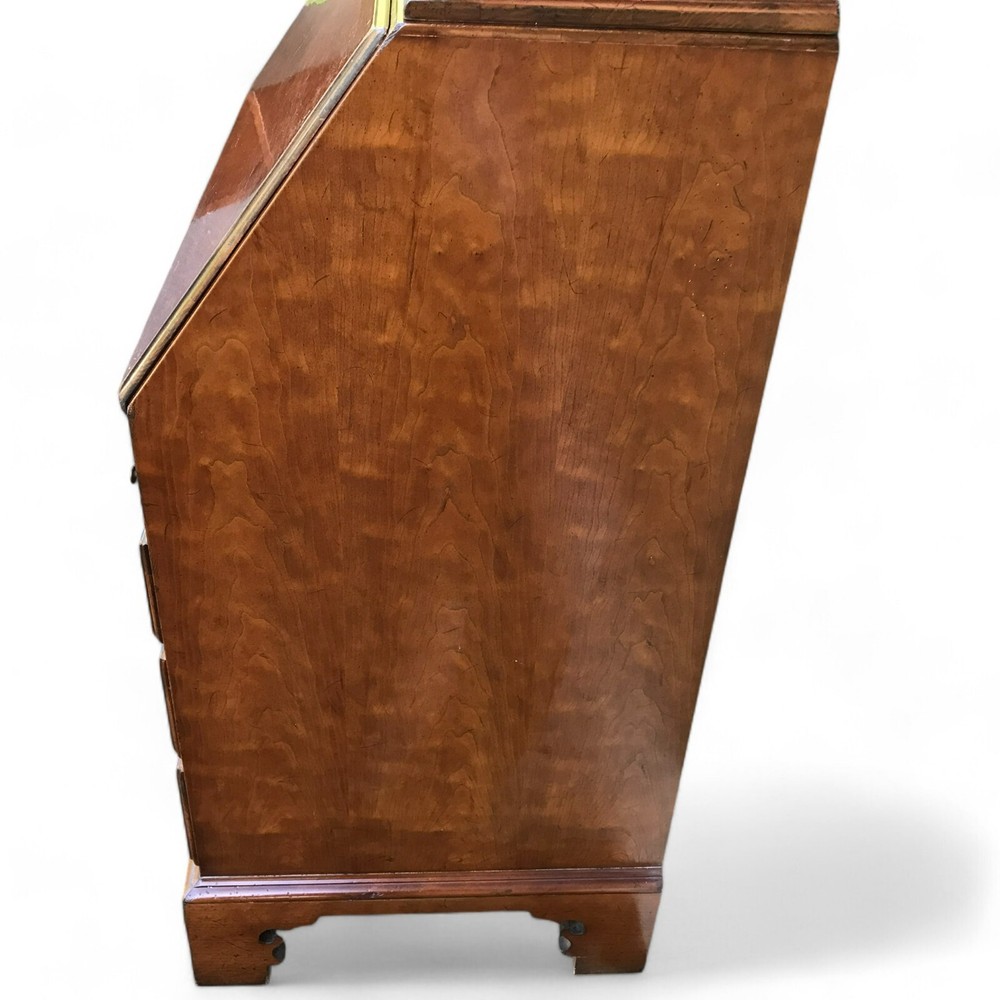 Wright Table Co. Cherry 2 part Secretary Desk