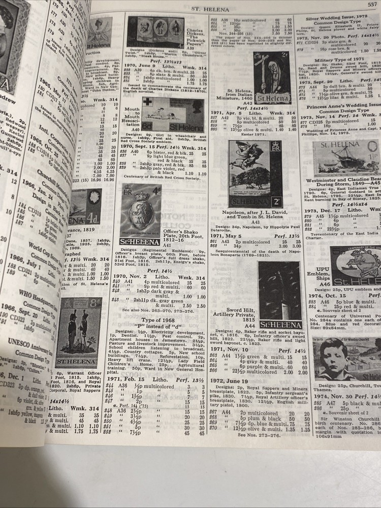 Scott 1979 Standard Postage Stamp Catalogue Volume 1