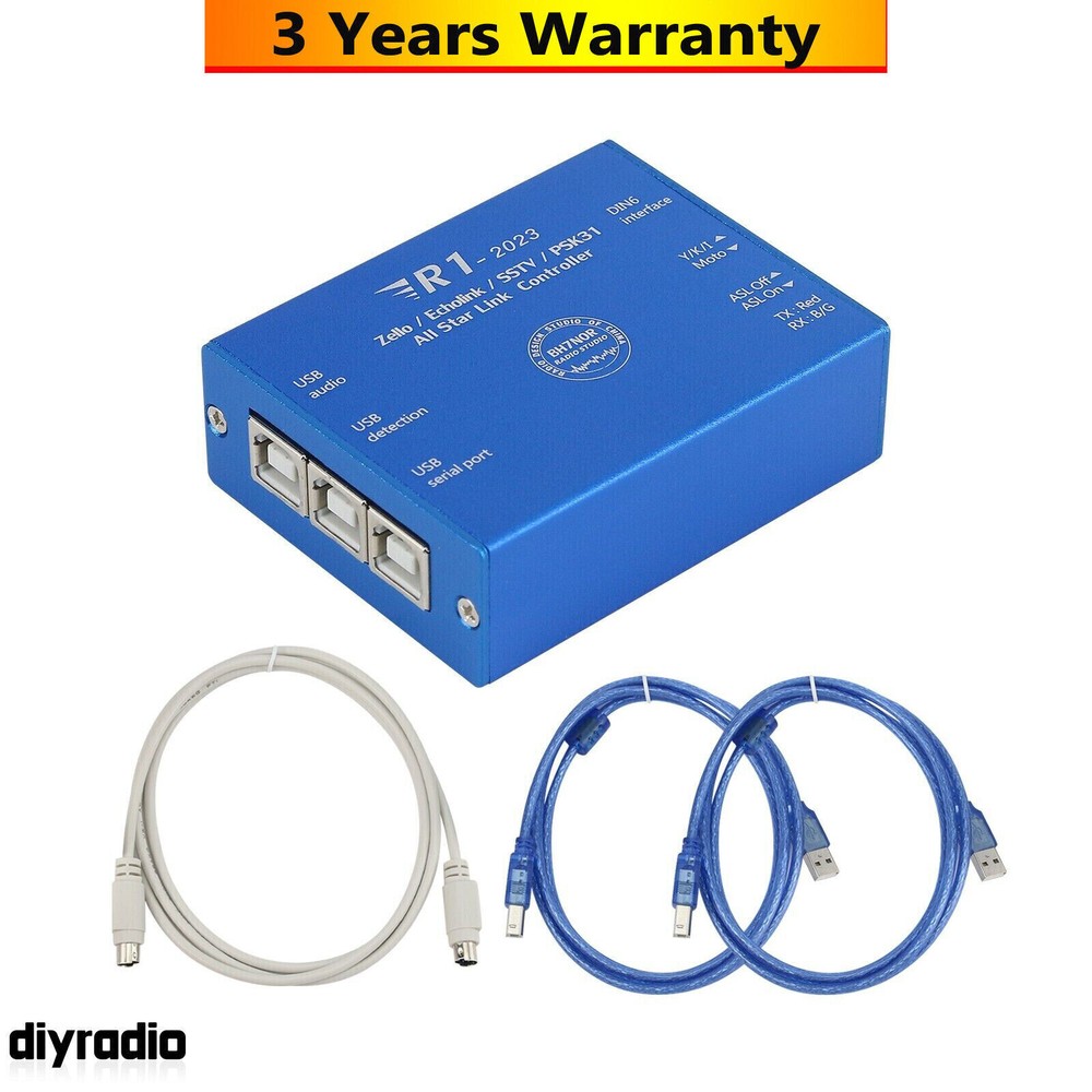 R1 Kit A R1-2020 USB Audio Interface with 6-Pin Cable USB Sound Card Version TOP