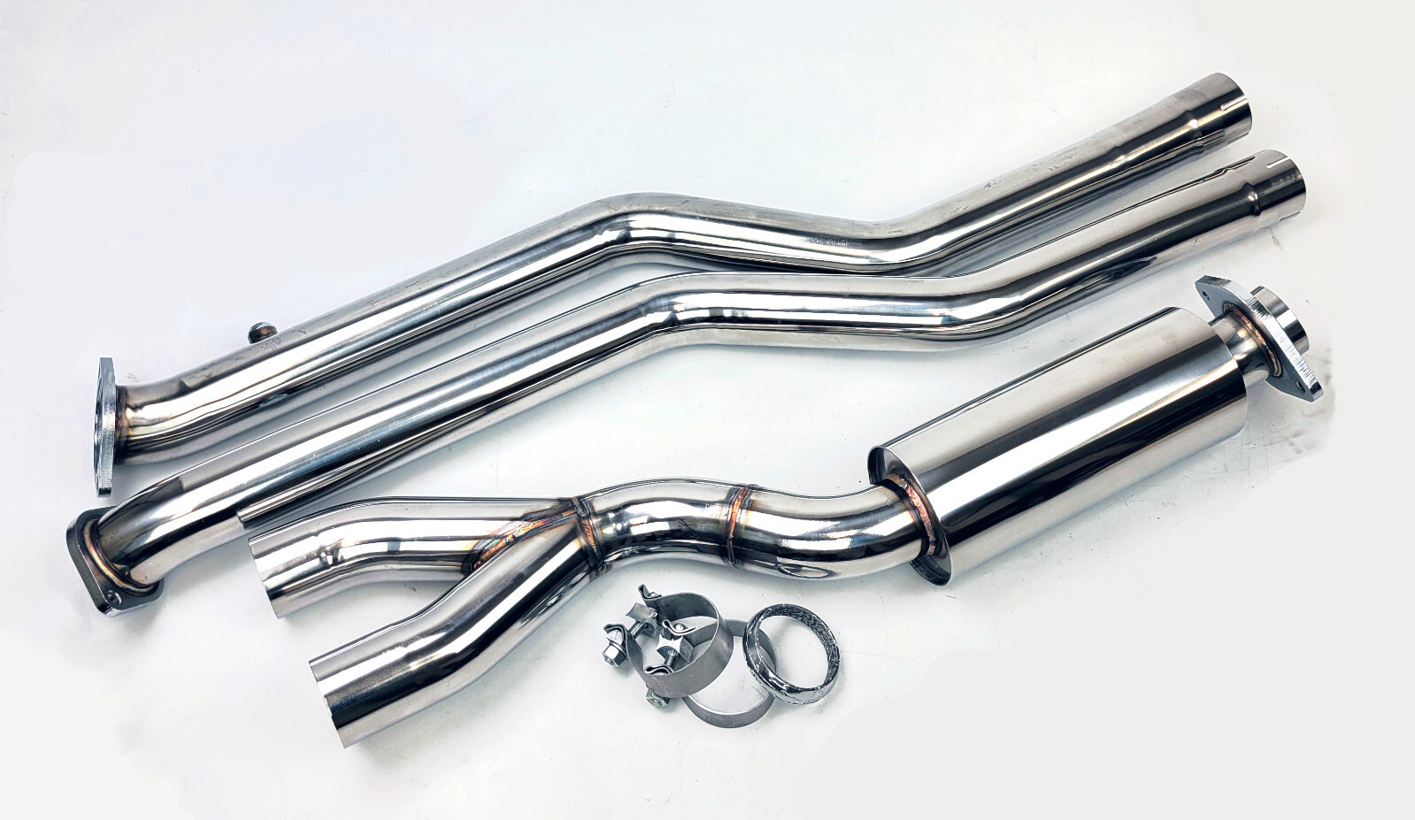Lexus IS-F 2008-2014 Resonated Mid-Pipe Exhaust System ISF Circuit Werks