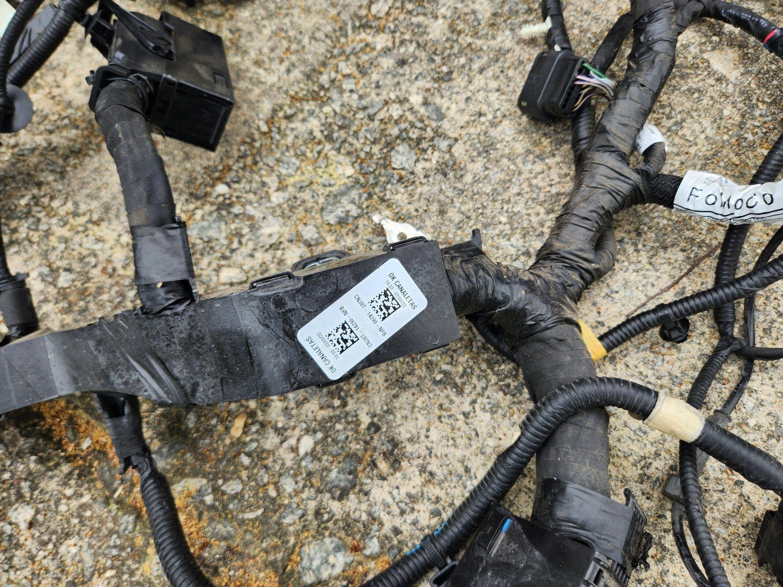 2021 - 2023 FORD MUSTANG MACH-E AWD ENGINE WIRING HARNESS OEM