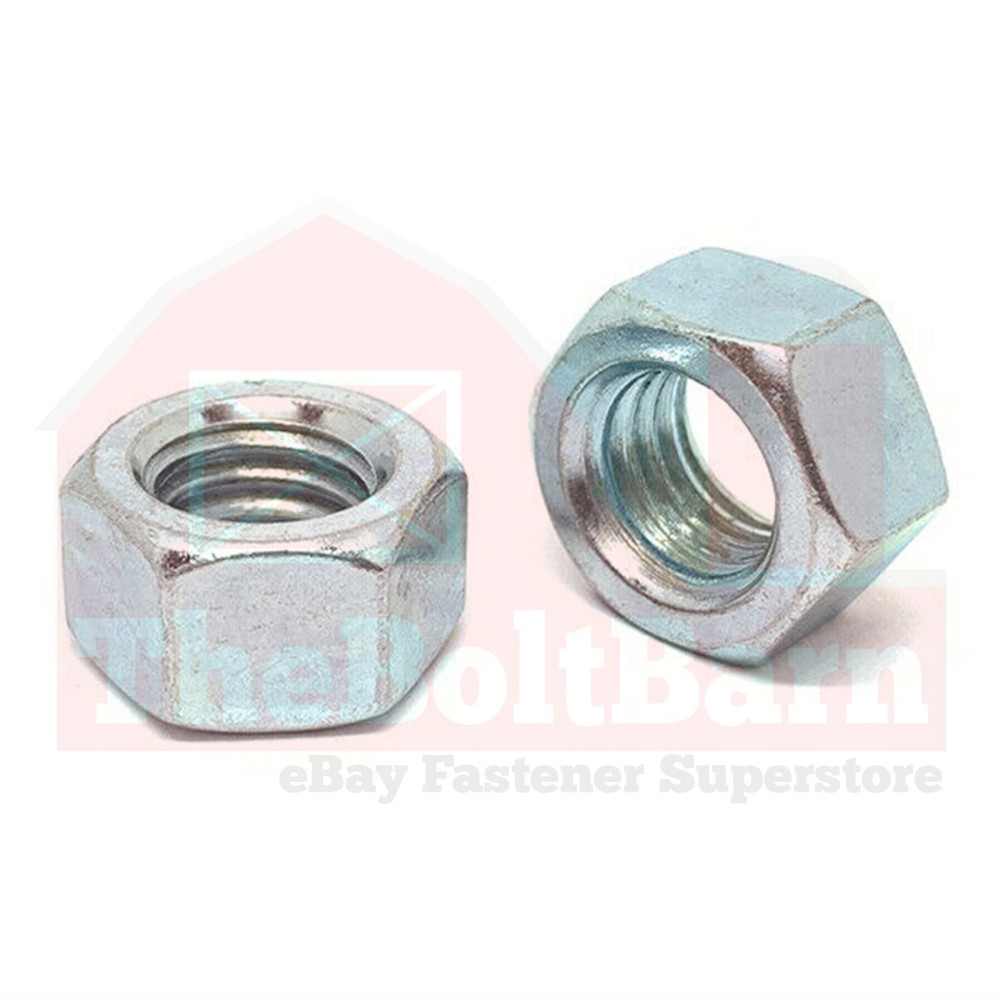 1/4"-20 Grade 2 Finished Hex Nuts Coarse Thread (Pick Quantity & Finish)