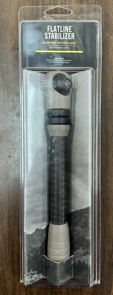 Mathews Archery Mathews Flatline 8inch Stabilizer - Granite