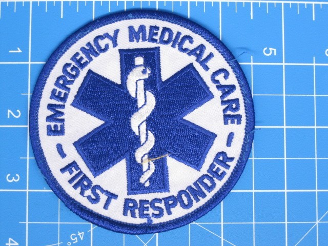 Emergency Medical Care First responder patch