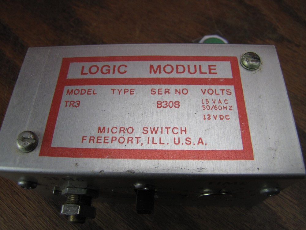 Micro Switch Logic Module TR3 15Vac 12VDC