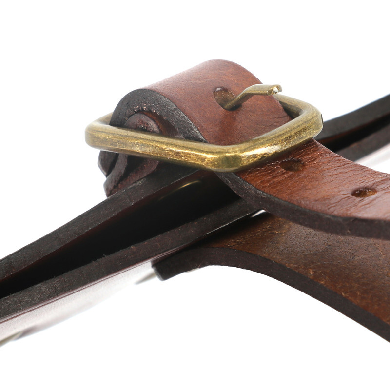 TOURBON Leather Axe Sheath 4-1/4" Blade Protection Hatchet Head Cover Adjustable