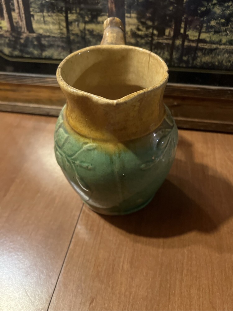 Antique Drinking Pitcher Unknown Year And Maker￼